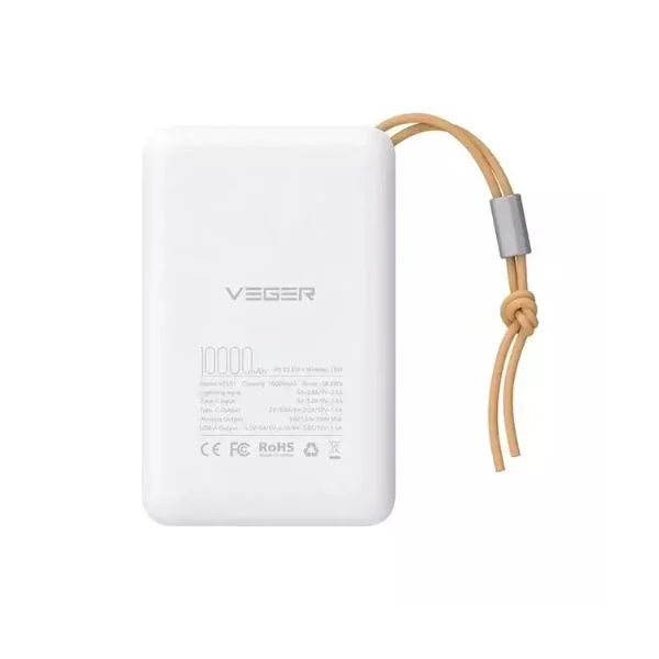 Magnetic 10000mah 15W Wireless Charging Power Bank