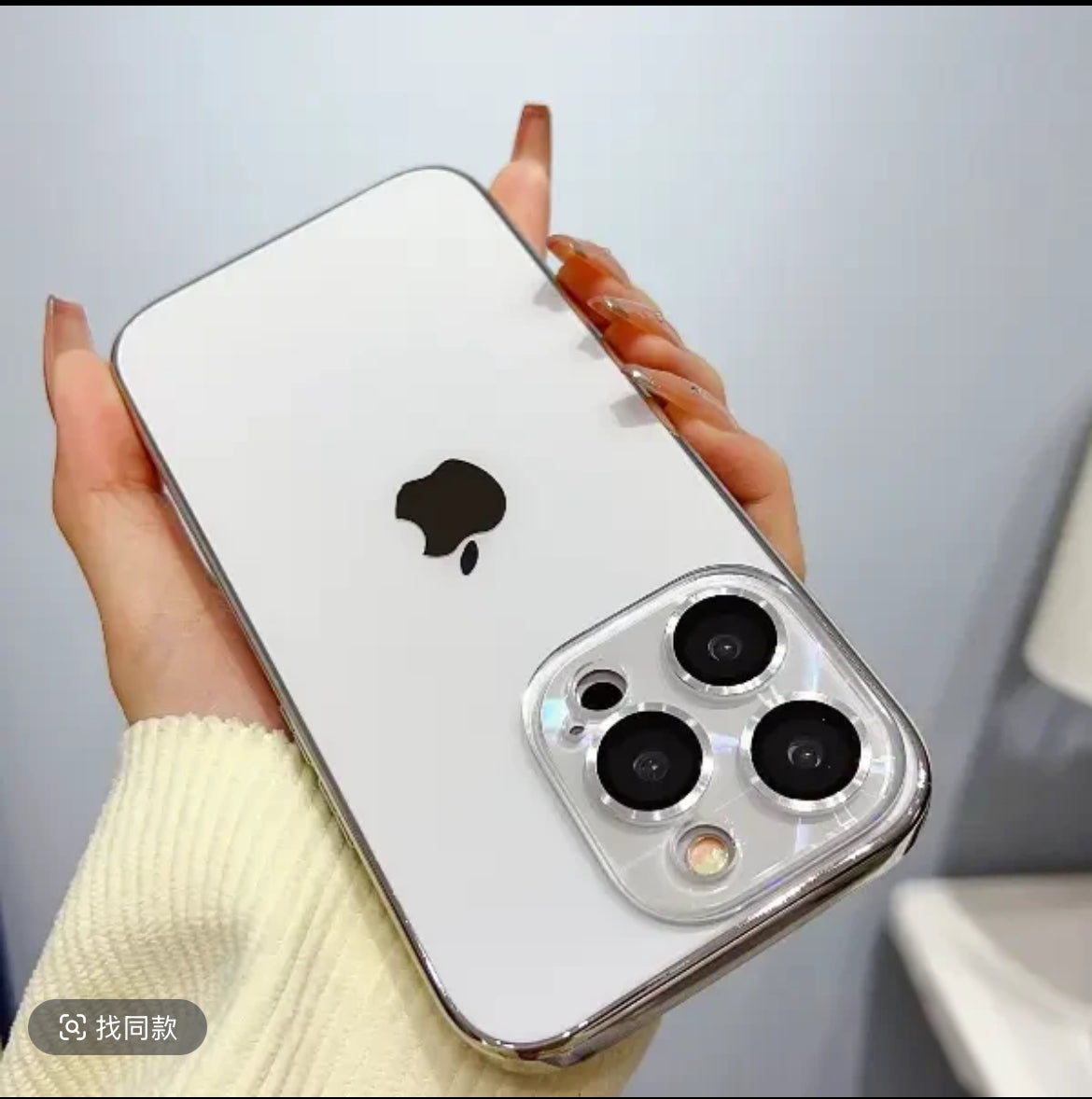Desert Titanium Glass Case For iPhone