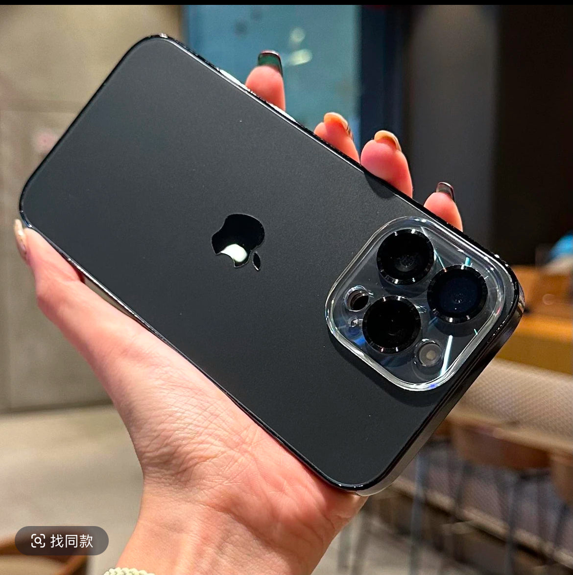 Desert Titanium Glass Case For iPhone