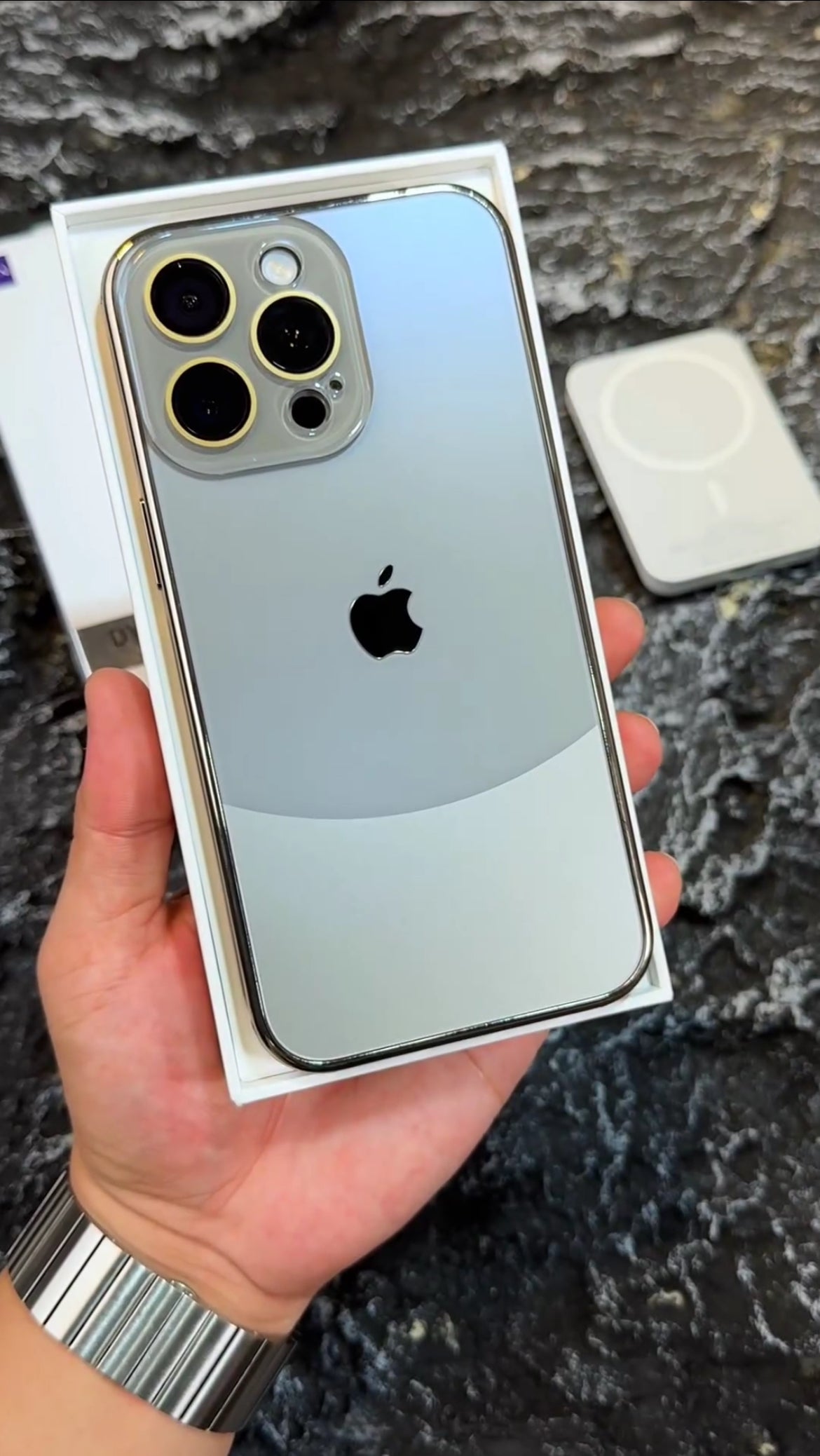 iPhone Croc Frosted case