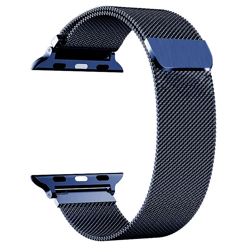 PZOZ Is Suitable For Apple watch7 Strap 6th Generation Watch Apple Watch Accessories 5 Milanese 1/2/3/4S4 Watch Strap Se Male Generation Stainless Steel Strap S7 Metal 44mm38/42