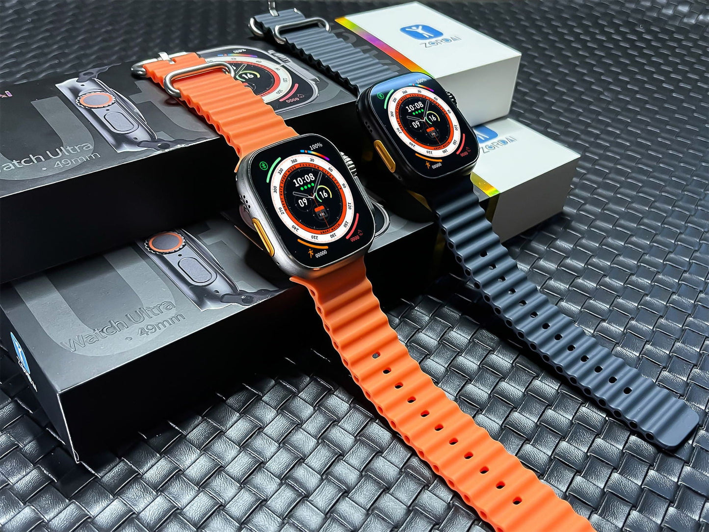 Apple Watch Ultra Copy Watch ZD8Ultra 2.0-inch Smart Watch/Bluetooth Call/NFC/step Counting Hot Models