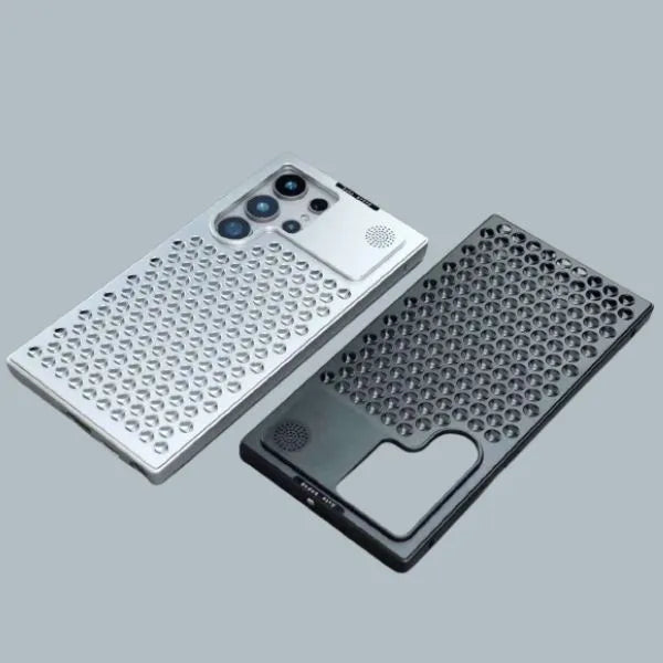 Metal Aromatherapy Cooling Phone Case - Samsung