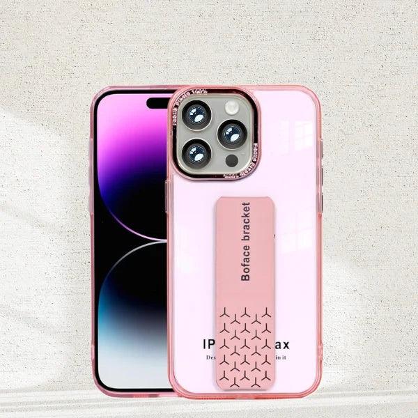 Transparent Magnetic Holder iPhone Cover