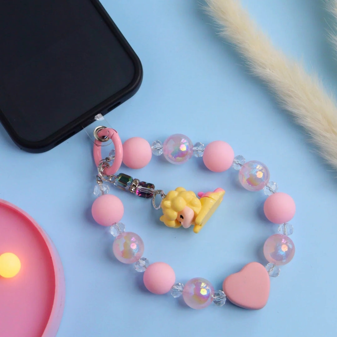 Party Favour Pink mobile charm