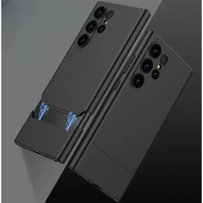 Double Tone Frosted Designed Cover for Galazy S24 Ultra