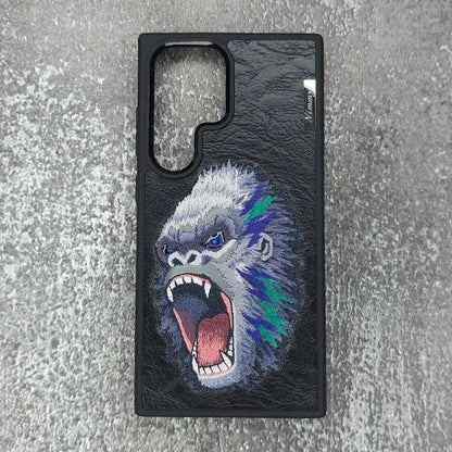 Original Nimmy 3D Samsung S24 Ultra Back Cover & Case - Wolf, Gorilla, Tiger, Panda, And Bear Variants