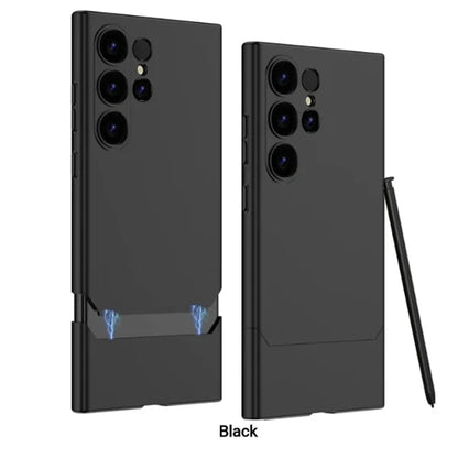Double Tone Frosted Designed Cover for Galazy S24 Ultra