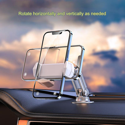 Car Mobile Phone Holder, Car-specific Universal Magnetic Folding Navigation Support Frame, Adhesive Fixed Anti-shake
