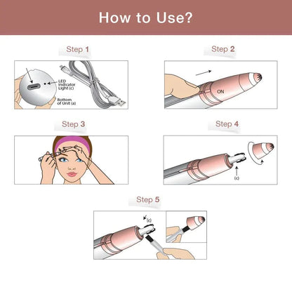 BrowEase ™ Eyebrow & Face  Precision Trimmer