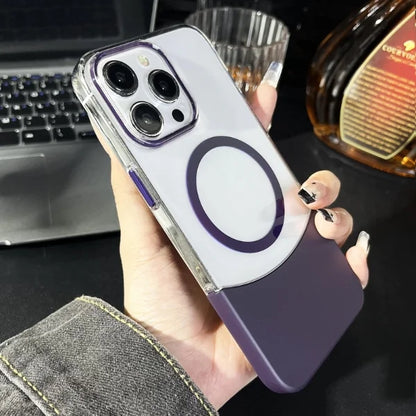 TPU+Transparent with Magsafe Style Colour iPhone Covers