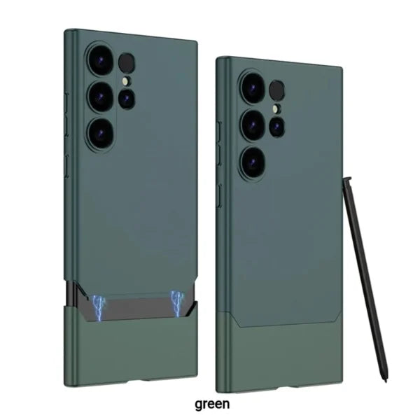 Double Tone Frosted Designed Cover for Galazy S24 Ultra