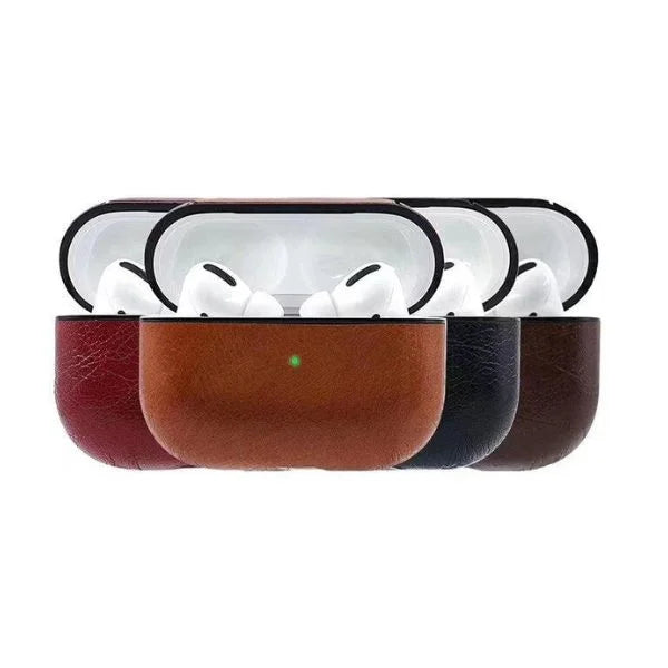 Leather Airpods Pro Case Cover