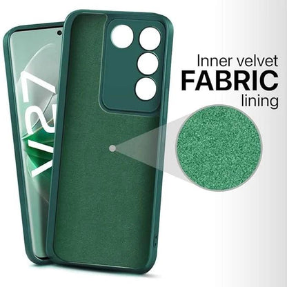 Ultra Soft Rubberised Back Cover for Vivo V27 Pro 5G