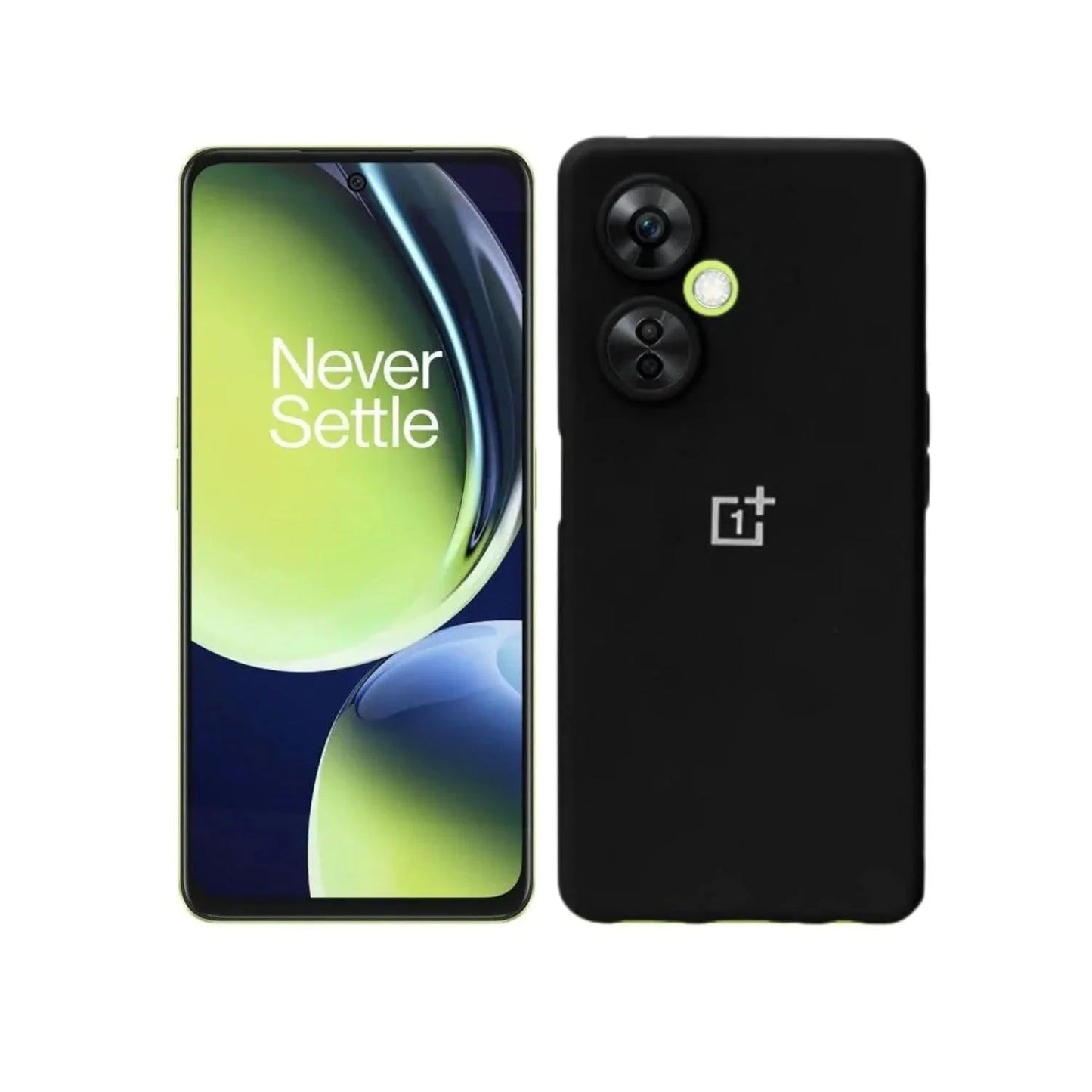 Oneplus Nord CE 3 Lite Back Cover (Silicon | Black)
