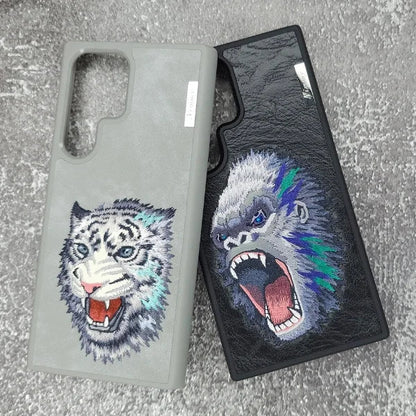 Original Nimmy 3D Samsung S24 Ultra Back Cover & Case - Wolf, Gorilla, Tiger, Panda, And Bear Variants