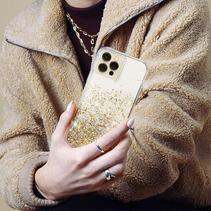 Twinkle Ombre - Case for iPhone (Gold)