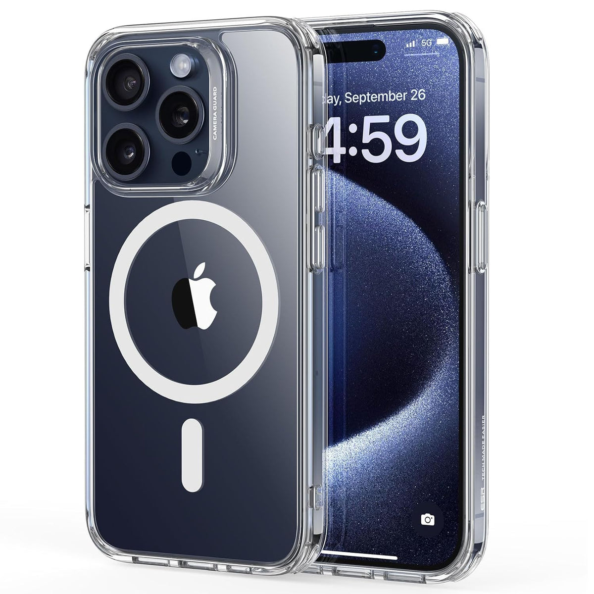 Crystal Clear Ultra Hybrid iPhone Case (Never Yellow Guaranteed).