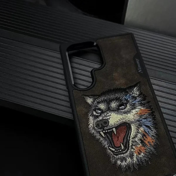 Original Nimmy 3D Samsung S24 Ultra Back Cover & Case - Wolf, Gorilla, Tiger, Panda, And Bear Variants