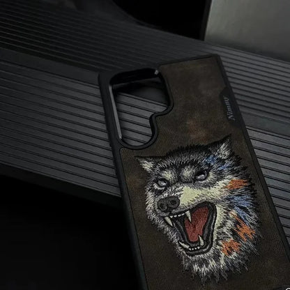 Original Nimmy 3D Samsung S24 Ultra Back Cover & Case - Wolf, Gorilla, Tiger, Panda, And Bear Variants
