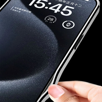 Supersonic X Leather Electroplating Smart iPhone Case