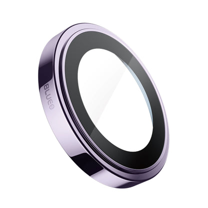 Blueo Sapphire Crystal Original Titanium PVD Stainless Steel Camera Lens Protector Cover for iPhone 15 pro max