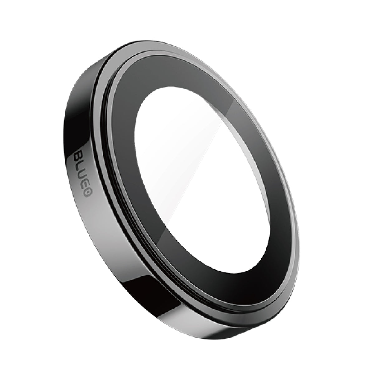 Blueo Sapphire Crystal Original Titanium PVD Stainless Steel Camera Lens Protector Cover for iPhone 15 pro max