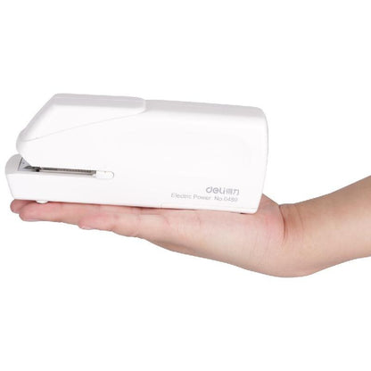 New Electric Stapler Book Sewer Cartoon Set Office Normal Supplies Stationery 20 Sheets School Paper Geometric Office Stapler