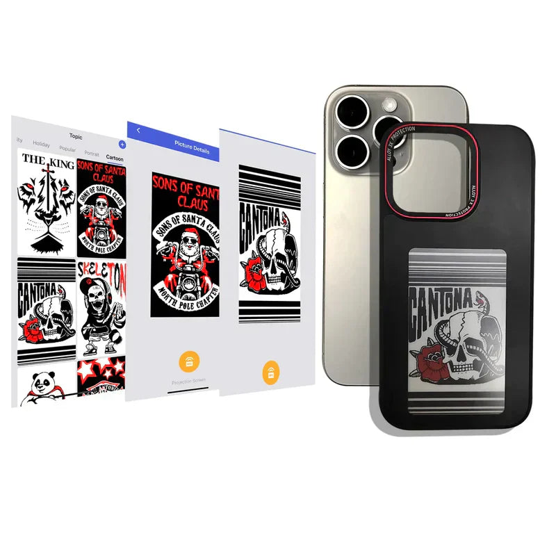 SMART MAGIC IPHONE COVER E INK TECHNOLOGY - NFC ENABLED