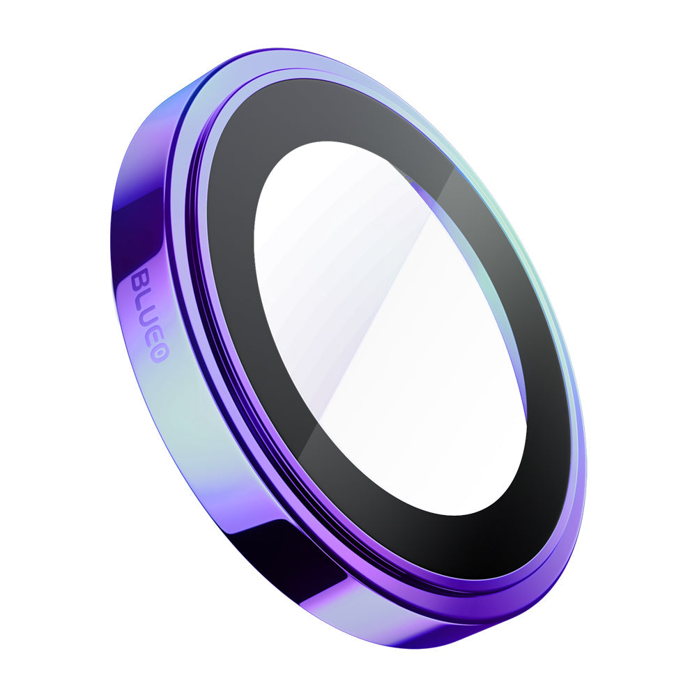 Blueo Sapphire Crystal Original Titanium PVD Stainless Steel Camera Lens Protector Cover for iPhone 15 pro max