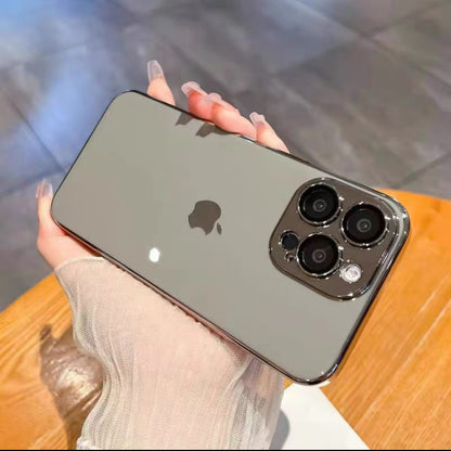 Titanium Glass Case For iPhone