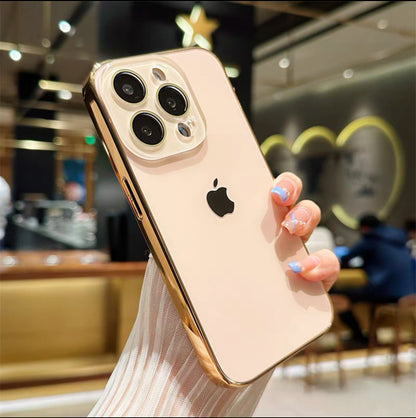 Titanium Glass Case For iPhone