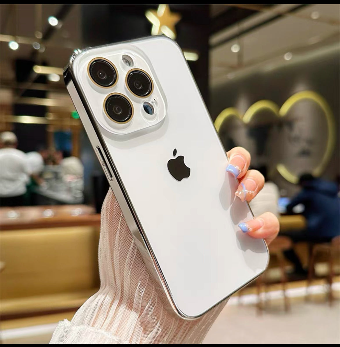 Titanium Glass Case For iPhone