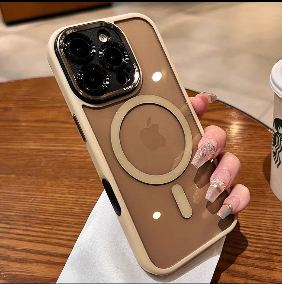 AG Glass Case For iPhone