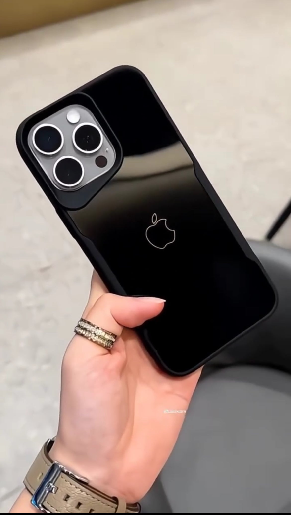 AG Glass Case For iPhone