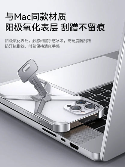 X case, aluminum alloy protective case, new hollow frameless heat dissipation case, high-end, ultra-thin, scratch-resistant