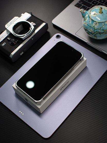 Apple Mecha Assembled Magnetic Fulcrum Bracket Case 15proMax Aluminum Alloy iPhone Case High-end Metal Simple Half case