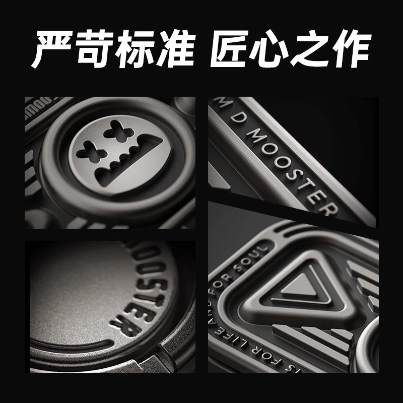 Elephant Nose Joint Big Monster True Wireless Bluetooth Spinner Headset Metal Fidget Spinner Super Long Standby 2023 New Product