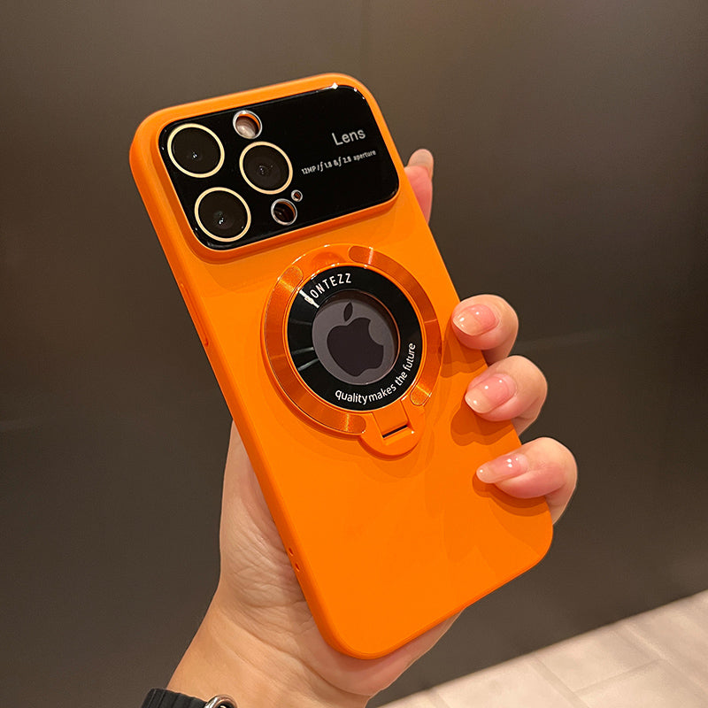 Magnetic Suction Stand Goggles Large Window Apple iPhone Case