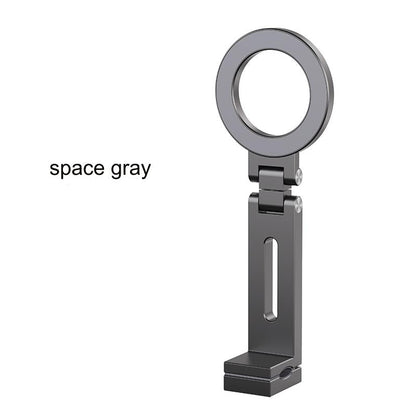 Thetree Travel iPhone Magnetic Holder Magsafe Portable Clip Desktop 360 Degree Rotation And Folding Special Aircraft High-speed Rail Train Suitcase Fixed Portable Lazy Artifact