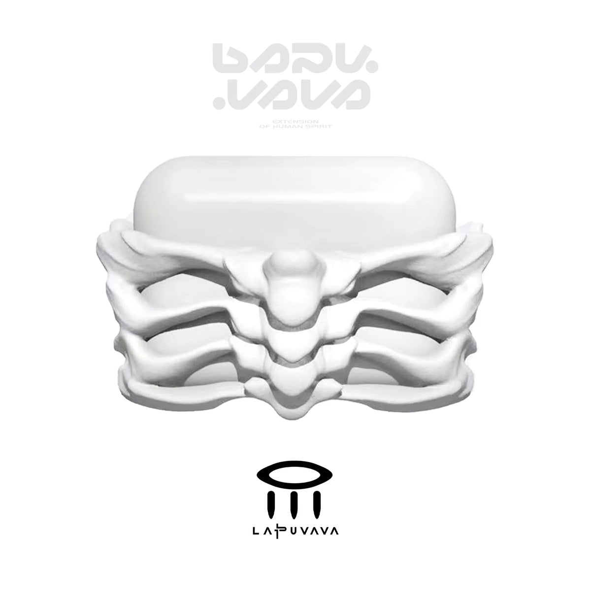 LAPU VAVA Original Skeleton Art Suitable For Airpods 3 Headphone Case Airpodspro Apple Second Generation Headphone Protective Cover Hollow Personality Trendy Brand