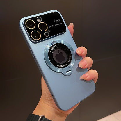 Magnetic Suction Stand Goggles Large Window Apple iPhone Case