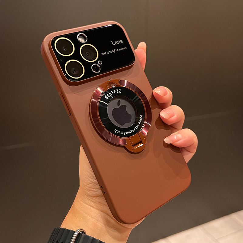Magnetic Suction Stand Goggles Large Window Apple iPhone Case