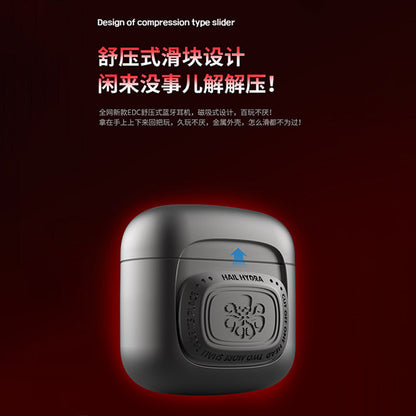 Marvel Genuine Authorized Full Metal Cabin EDC Wireless Bluetooth Headset