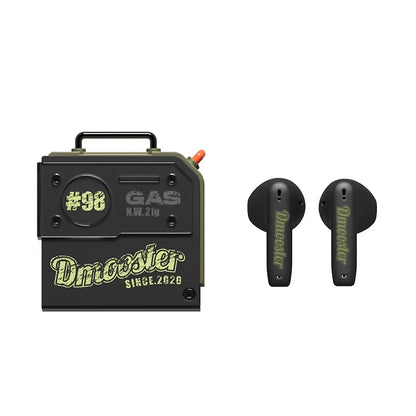 Elephant Trunk Co-branded Big Monster DMOOSTER #98 Oil Barrel Bluetooth Headset D37 Wireless Sports Model For Running