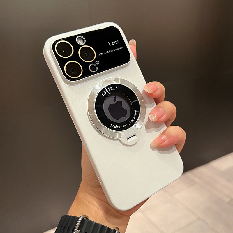 Magnetic Suction Stand Goggles Large Window Apple iPhone Case