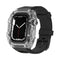 [transparent] case + [black] fluororubber strap