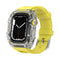 [transparent] case+[yellow]viton strap