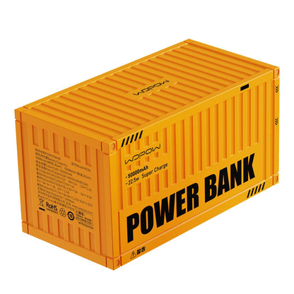 Wopow Wopin Creative Container Charging Power Bank 50000 mAh Large Capacity Outdoor Portable Digital Display Mobile Power Supply