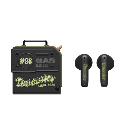 Elephant Trunk Co-branded Big Monster DMOOSTER #98 Oil Barrel Bluetooth Headset D37 Wireless Sports Model For Running